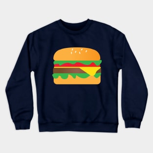 Beef Cheese Burger Crewneck Sweatshirt